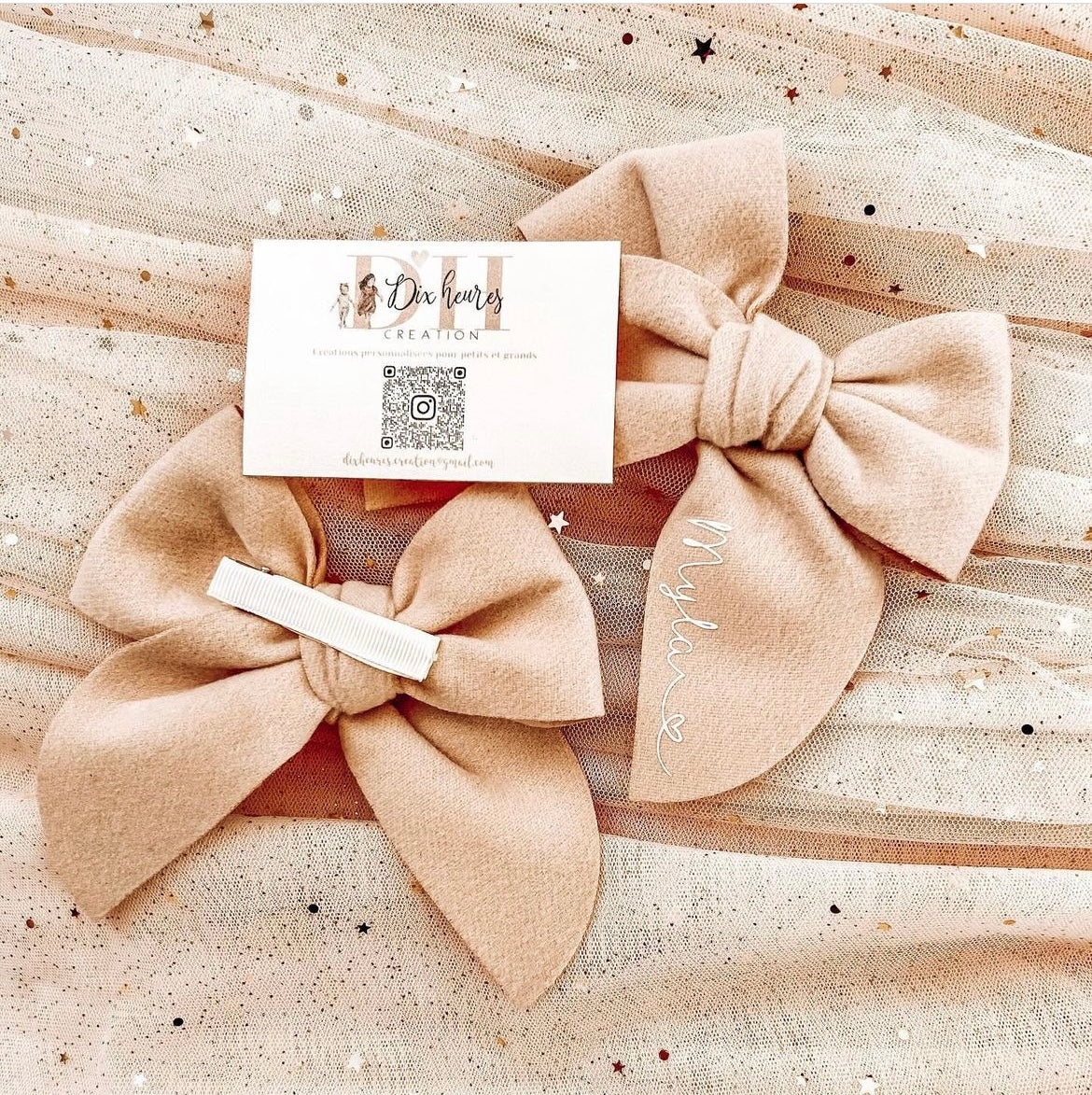 Barrette noeud