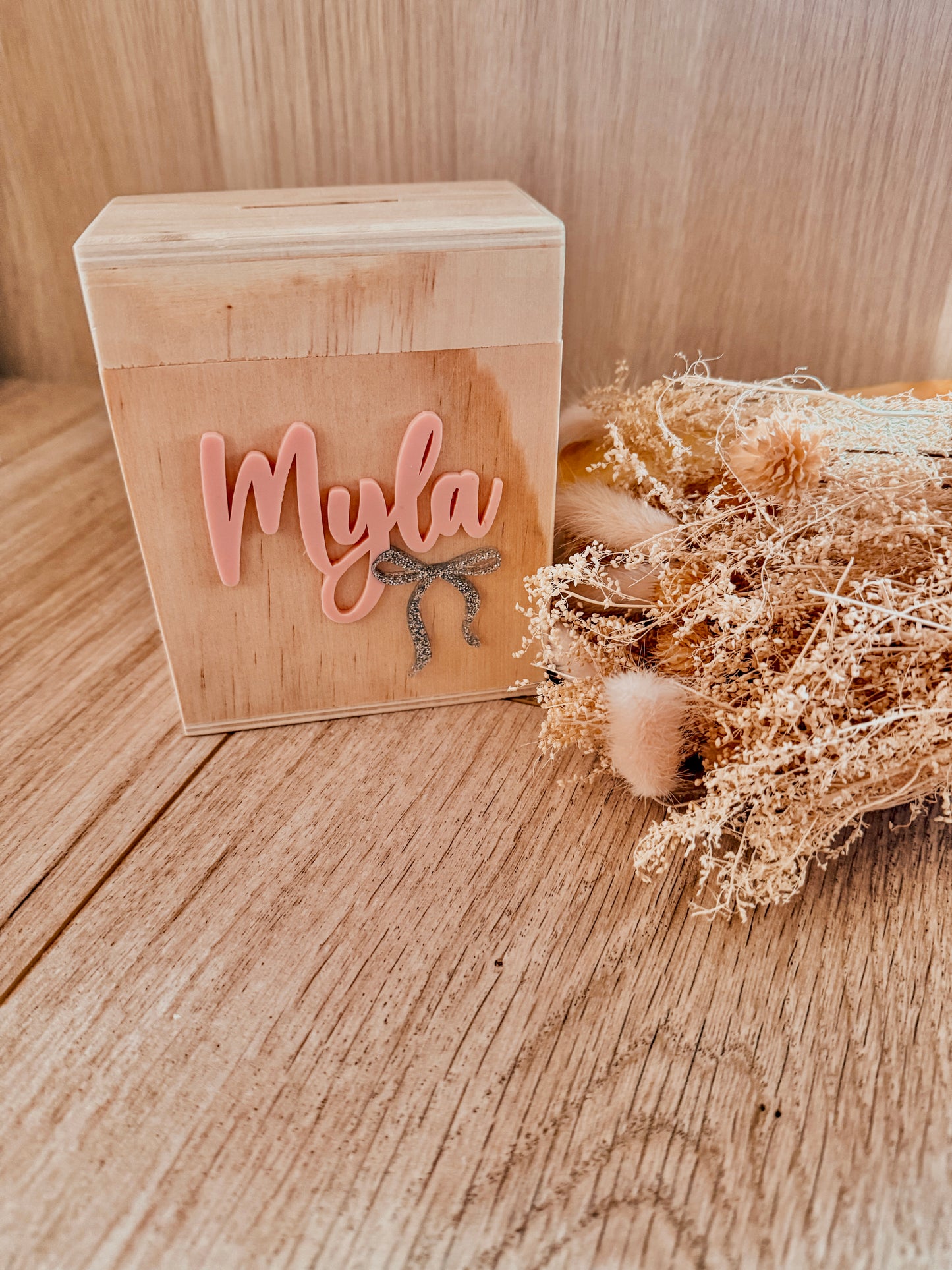 Tirelire personnalisée