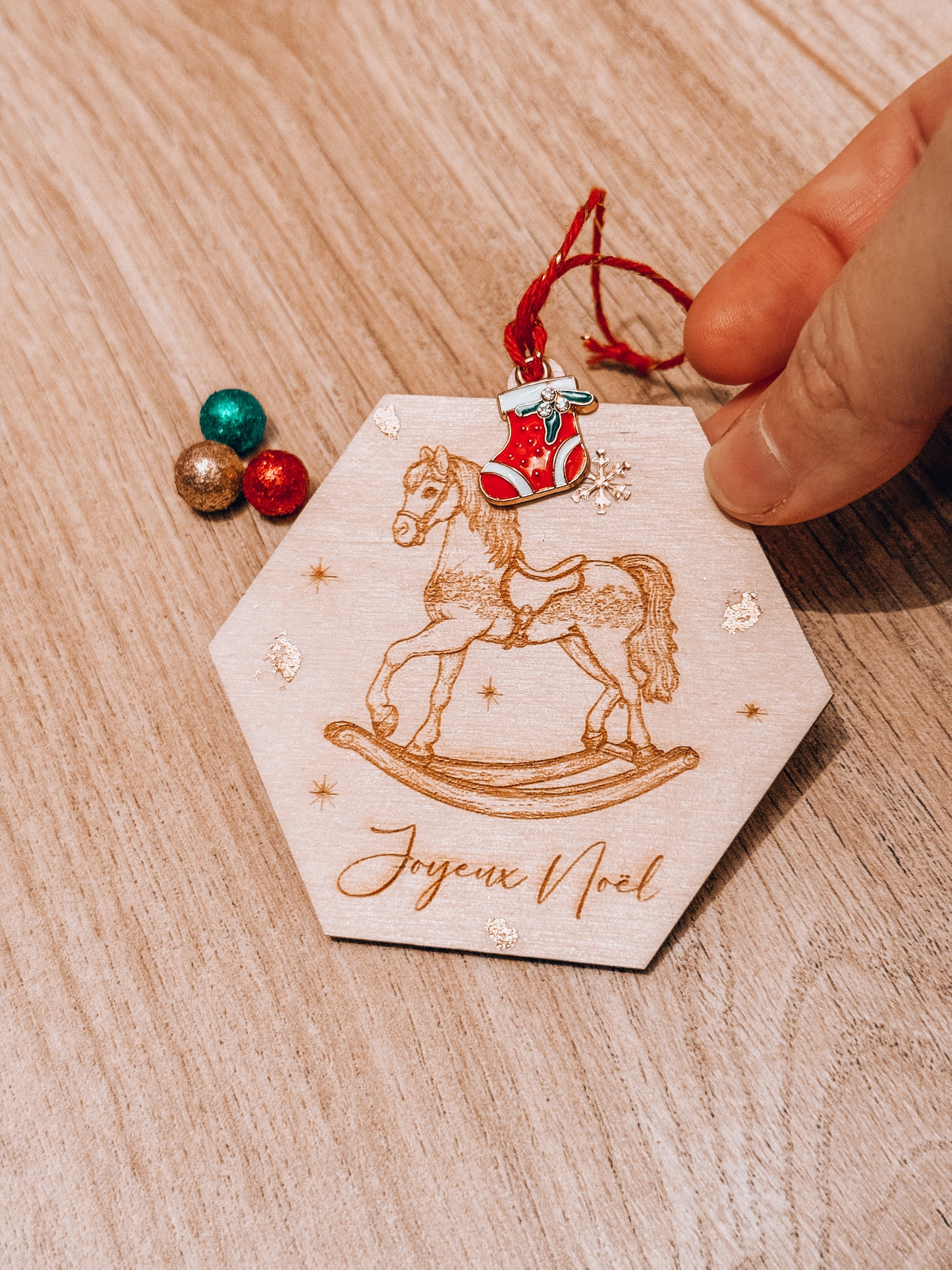 Création de Noël bois